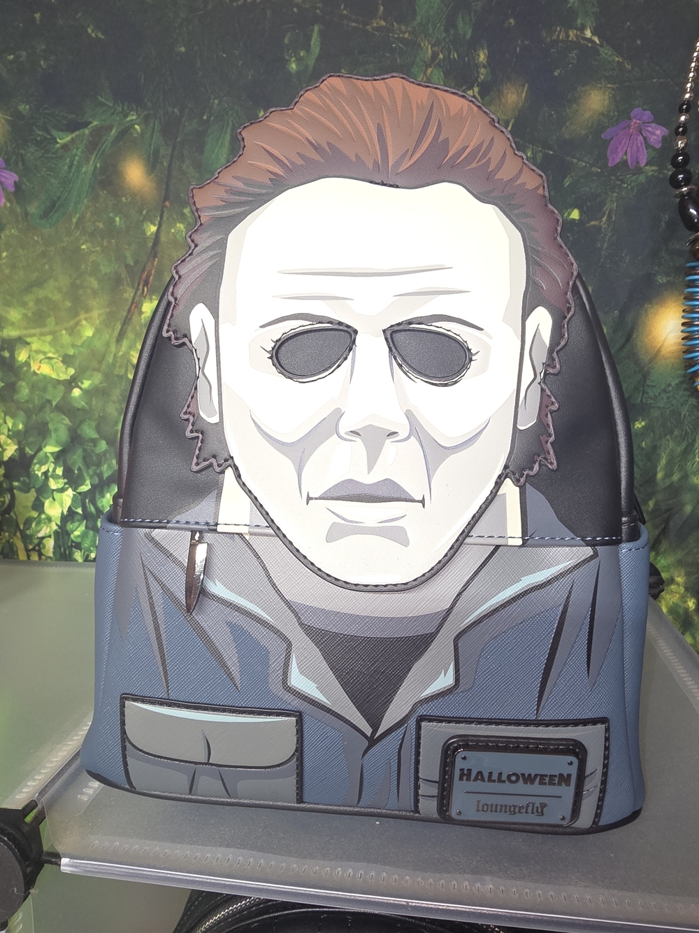 Loungefly Halloween Michael Myers Blue Mini Backpack